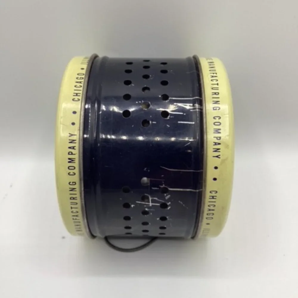 Vintage Tin Claire Moth Crystal Vaporizer‎ & Hook 3.5
